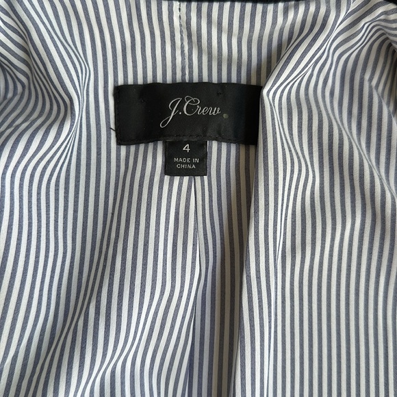 J.Crew Velvet Parke Blazer Deep Navy sz 4 - Picture 6 of 11